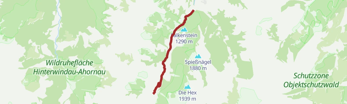 Route map: Bike&Hike Karalm